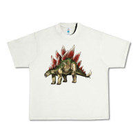 Pistachio Stegosaurus Urban Heavy Tee - LillyAllenDesigns
