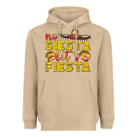 Mushroom No Siesta Let's Fiesta Heavyweight Hoodie - texasbilliewilder