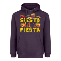 Plum No Siesta Let's Fiesta Heavyweight Hoodie - texasbilliewilder