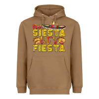 Toasted Coconut No Siesta Let's Fiesta Heavyweight Hoodie - texasbilliewilder