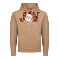 Vintage Coffee joy christmas santa Vintage Hoodie - AdoDesignShop