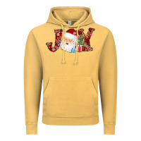 Vintage Mustard joy christmas santa Vintage Hoodie - AdoDesignShop