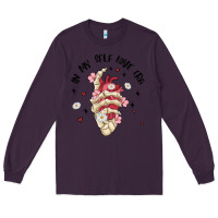 Plum in my self love era Long Sleeve Tee - MaliasSmallBusiness