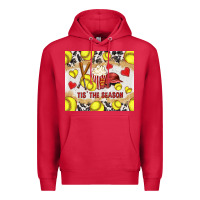 Cardinal tis' the season softball with cowhide tumbler tbs Premium Hoodie - TumblerDesignByShophia