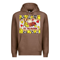 Chestnut tis' the season softball with cowhide tumbler tbs Premium Hoodie - TumblerDesignByShophia