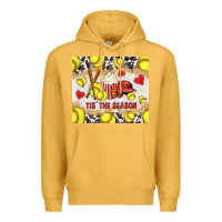 Mustard tis' the season softball with cowhide tumbler tbs Premium Hoodie - TumblerDesignByShophia