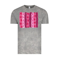 Cloud Rock breast cancer brushstroke Vintage Tee - AdoDesignShop