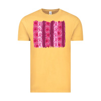 Vintage Mustard breast cancer brushstroke Vintage Tee - AdoDesignShop