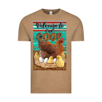 Vintage Coffee Western Welcome To Our Coop Vintage Tee - LillyAllenDesigns