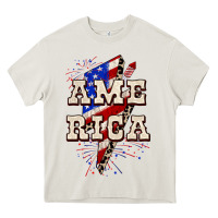 Cream America 4th of July Heavy Core Tee - CowGirlArtShop