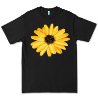 Black sunflower Premium Tee - FaDigitalArtStudio
