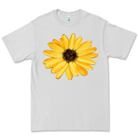 Dove Grey sunflower Premium Tee - FaDigitalArtStudio