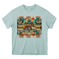 Arona bear native animal  pelt  tumbler Heavy Core Tee - BarkalooDesign