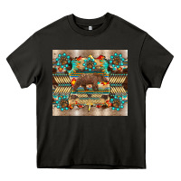 Asphalt bear native animal  pelt  tumbler Heavy Core Tee - BarkalooDesign