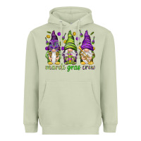 Matcha Mardi Gras crew with gnomes Heavyweight Hoodie - NancyCooperArtShop