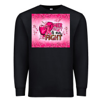 Black Her fight is our fight Premium Sweatshirt - NancyCooperArtShop
