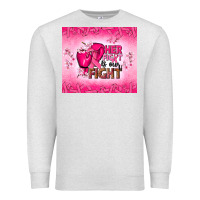 Oatmeal Heather Her fight is our fight Premium Sweatshirt - NancyCooperArtShop