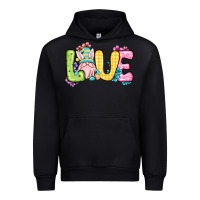Black Easter Day Love Easter gnome Urban Hoodie - OliviaCreatesArt