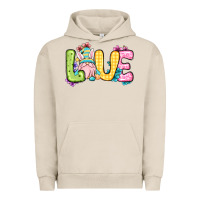 Pigment French Oak Easter Day Love Easter gnome Urban Hoodie - OliviaCreatesArt