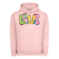 Pigment Salmon Easter Day Love Easter gnome Urban Hoodie - OliviaCreatesArt