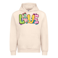 Sandshell Easter Day Love Easter gnome Urban Hoodie - OliviaCreatesArt