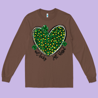 Not Lucky Just Blessed Long Sleeve Tee Designed By Maliassmallbusiness