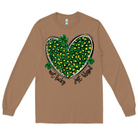 Toasted Coconut not lucky just blessed Long Sleeve Tee - MaliasSmallBusiness