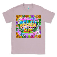 Lilac Beach Life Classic Tee - CowhideDigitalArt