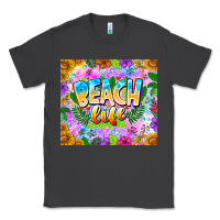 Smoke Beach Life Classic Tee - CowhideDigitalArt