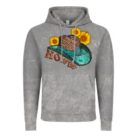 Cloud Rock howdy leopard tooled leather hat Vintage Hoodie - AdoDesignShop