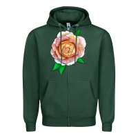 Sports Green Fun In The Sun Rose Zipper Hoodie - LillyAllenDesigns