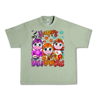 Oil Green Happy Hallothanksmas unicorns Urban Heavy Tee - NancyCooperArtShop