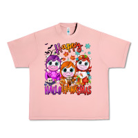 Salmon Happy Hallothanksmas unicorns Urban Heavy Tee - NancyCooperArtShop