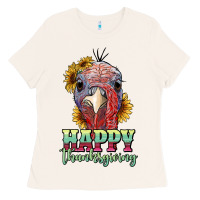 Bone happy thanksgiving turkey Ladies Tee - RanaPortraitStore