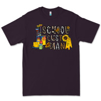 Plum school cust dian Premium Tee - CowhideDigitalArt