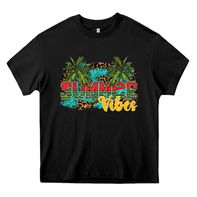 Summer Vibes Heavy Core Tee by SublimationCraftShop | Teevron