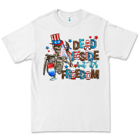 White dead inside but its freedom Premium Tee - AdoDesignShop