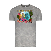 Cloud Rock Life is a beach make waves skeleton Vintage Tee - NancyCooperArtShop
