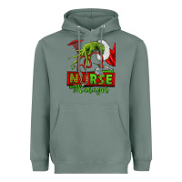 Sage grinch hand nurse manager Heavyweight Hoodie - NancyCooperArtShop