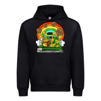 Black St. Patrick's Day truck Urban Hoodie - OliviaCreatesArt