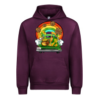 Mauve Wine St. Patrick's Day truck Urban Hoodie - OliviaCreatesArt