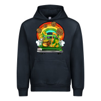 Navy St. Patrick's Day truck Urban Hoodie - OliviaCreatesArt
