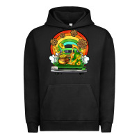 Pigment Black St. Patrick's Day truck Urban Hoodie - OliviaCreatesArt