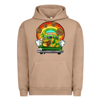 Pigment Burro St. Patrick's Day truck Urban Hoodie - OliviaCreatesArt