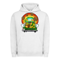 Pigment Lunar Rock St. Patrick's Day truck Urban Hoodie - OliviaCreatesArt
