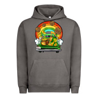 Pigment Tornado St. Patrick's Day truck Urban Hoodie - OliviaCreatesArt