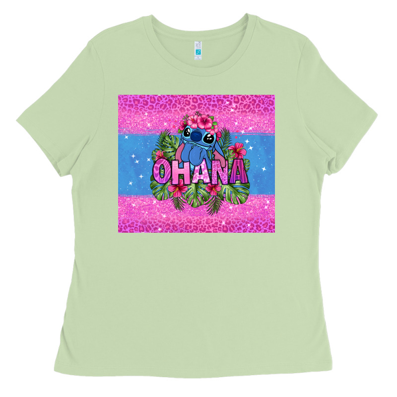 Ohana Stitch Ladies Tee by Zillion Design Studio | Teevron