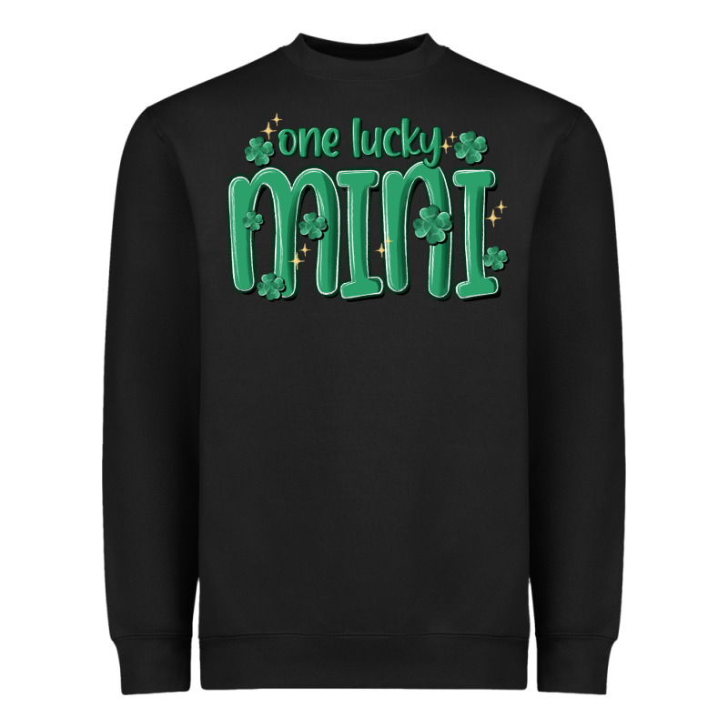 One Lucky Mini Heavyweight Sweatshirt by MaliasSmallBusiness | Teevron