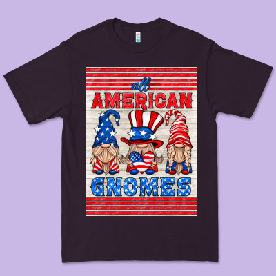 All American Gnomes Air Freshener Premium Tee Designed By Hra Design Shop