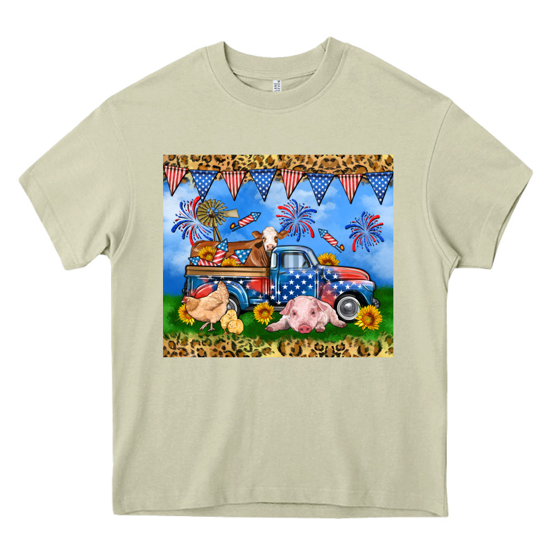 America Farm Animals Truck 20oz Skinny Tumbler Heavy Core Tee by Neo Western | Teevron